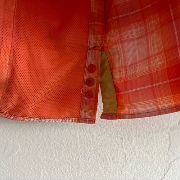 Duluth Trading Co DuluthFlex Sidewinder Long Sleeve Shirt Orange  Plus Size 2XL - Picture 5 of 9